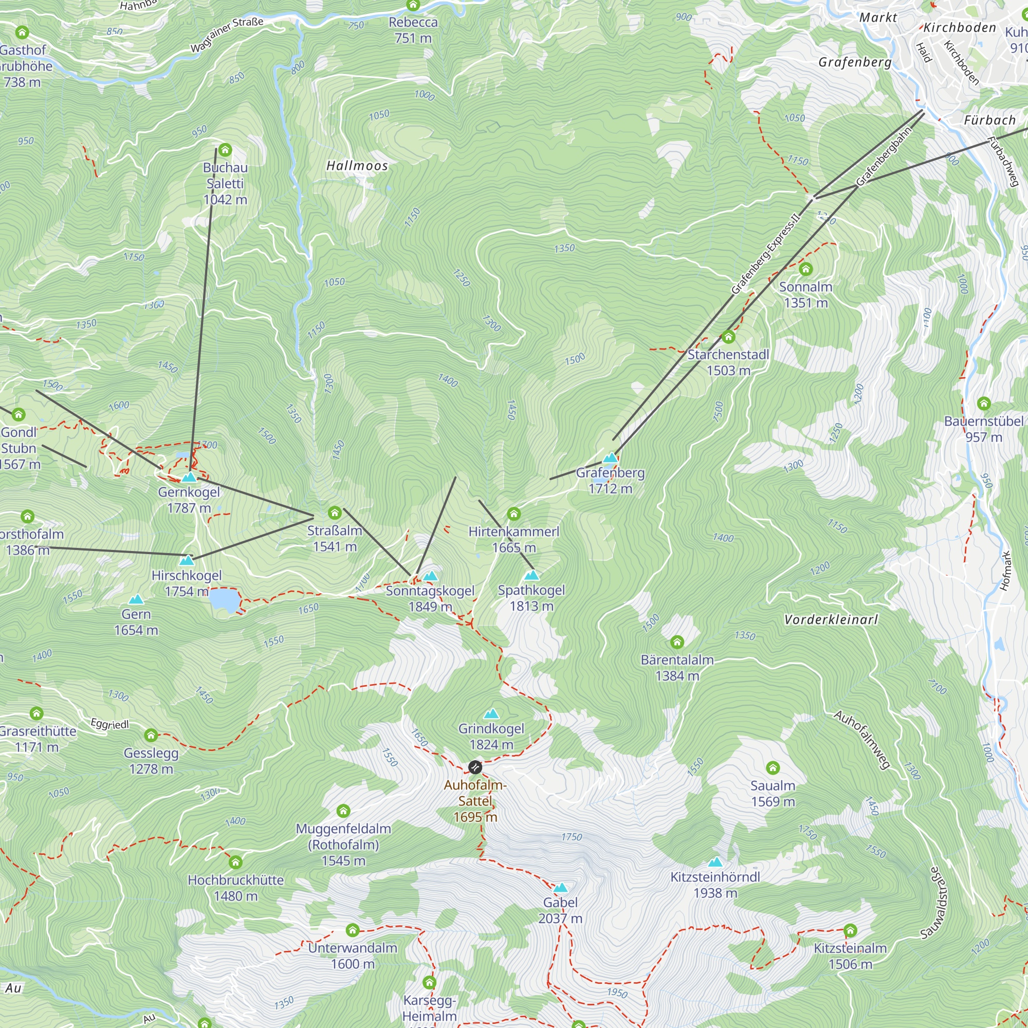 Hirtenkammerl map