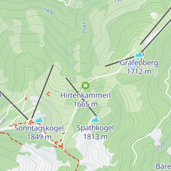 Map of Hirtenkammerl