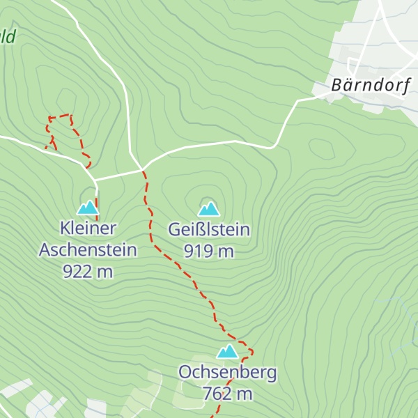 Map of Geißlstein