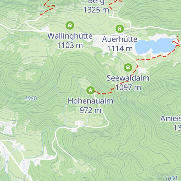 Map of Hohenaualm