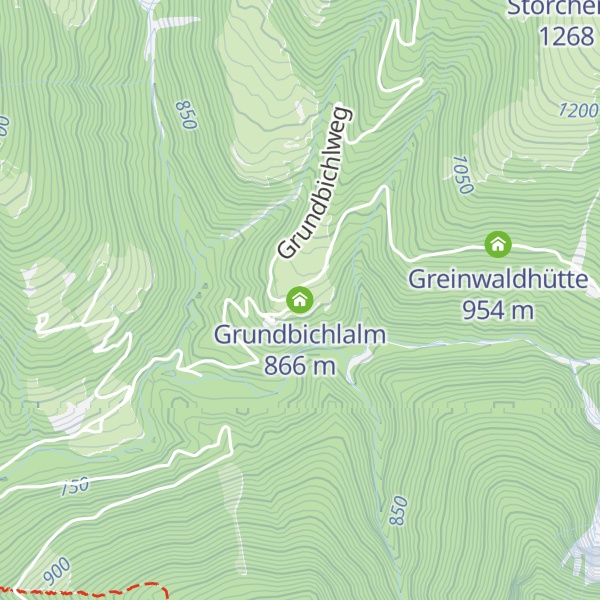 Map of Grundbichlalm