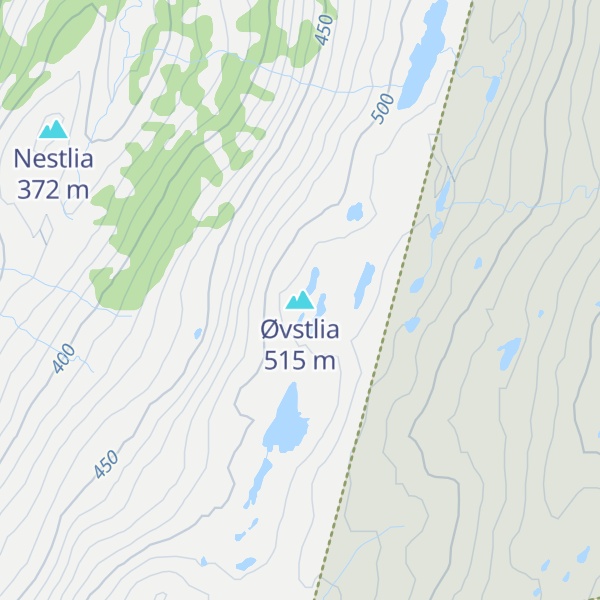 Map of Øvstlia