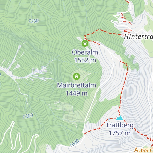 Map of Mairbrettalm