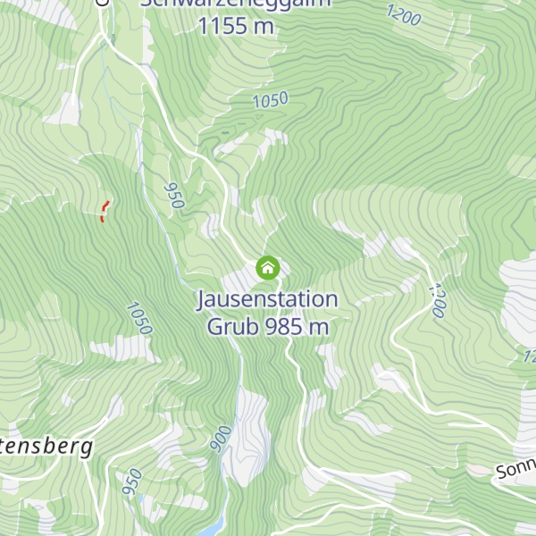 Map of Jausenstation Grub