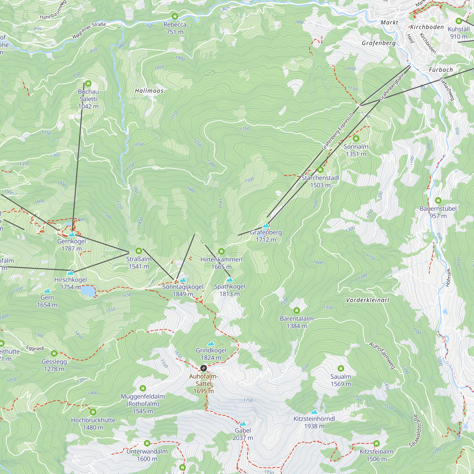 Hachaualm map