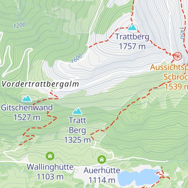 Map of Merchenhütte