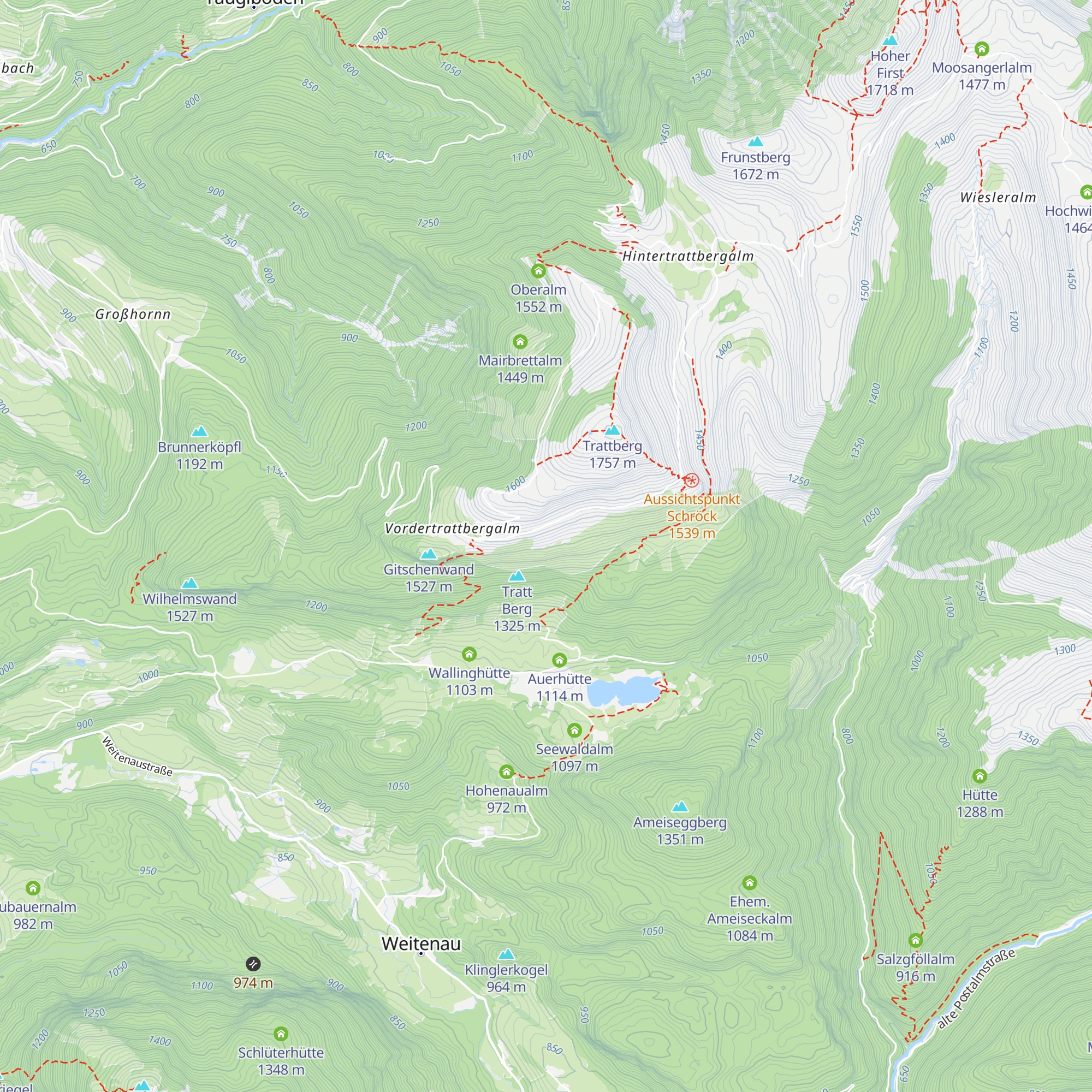 Merchenhütte map
