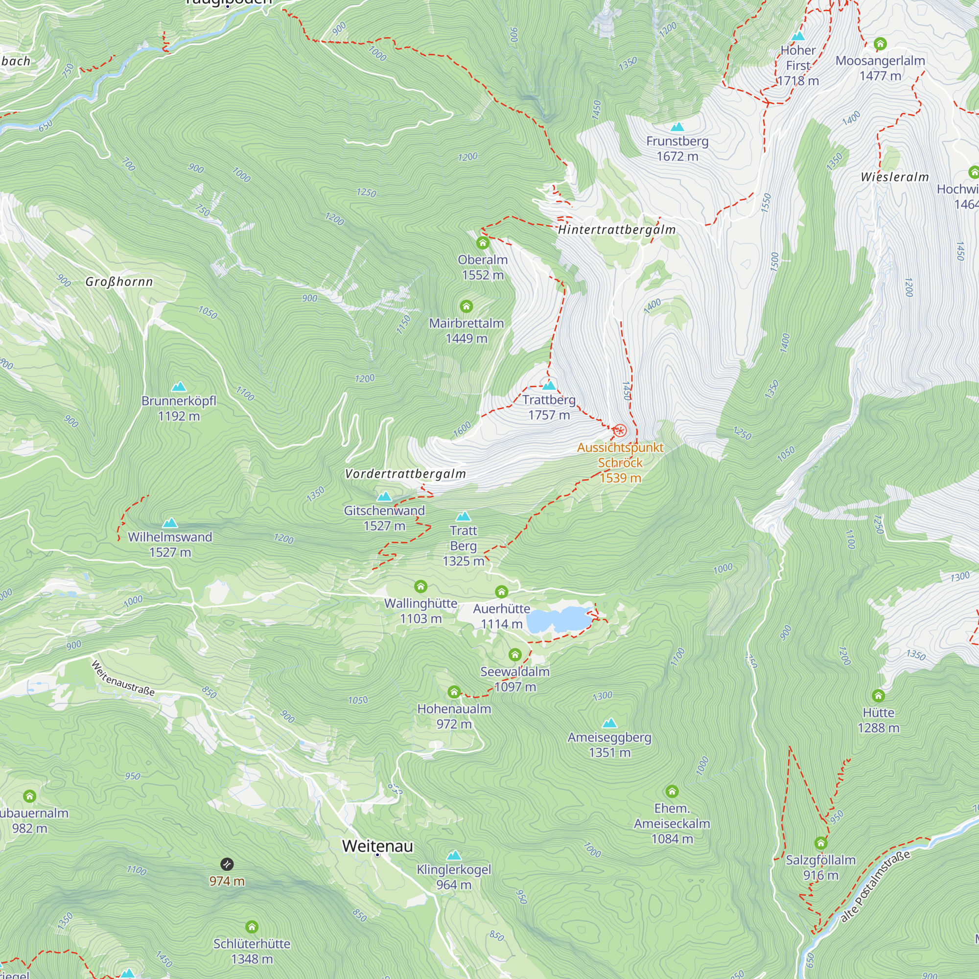 Merchenhütte map