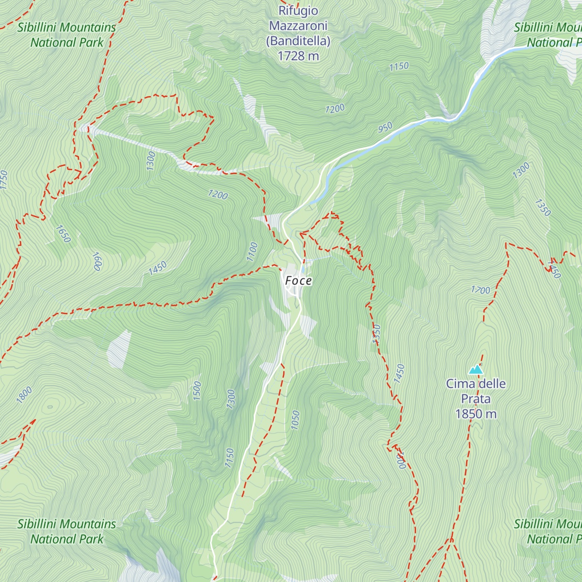 Taverna della Montagna map
