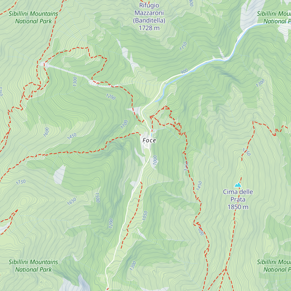 Taverna della Montagna map