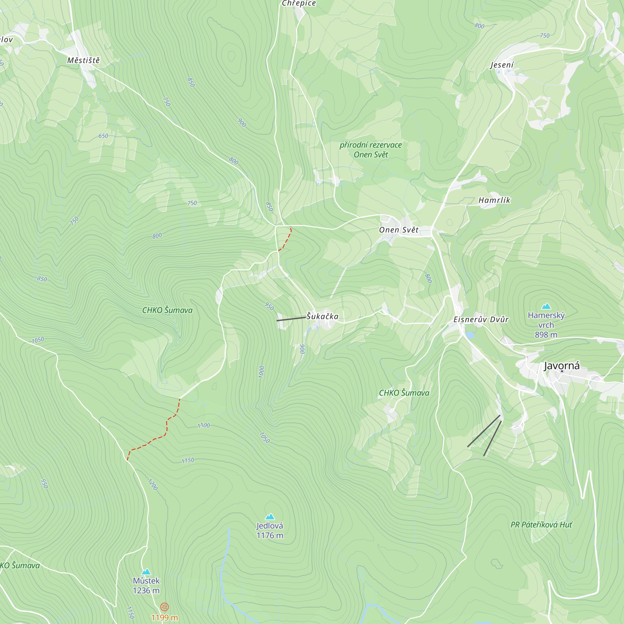 Základna Bílého orla map