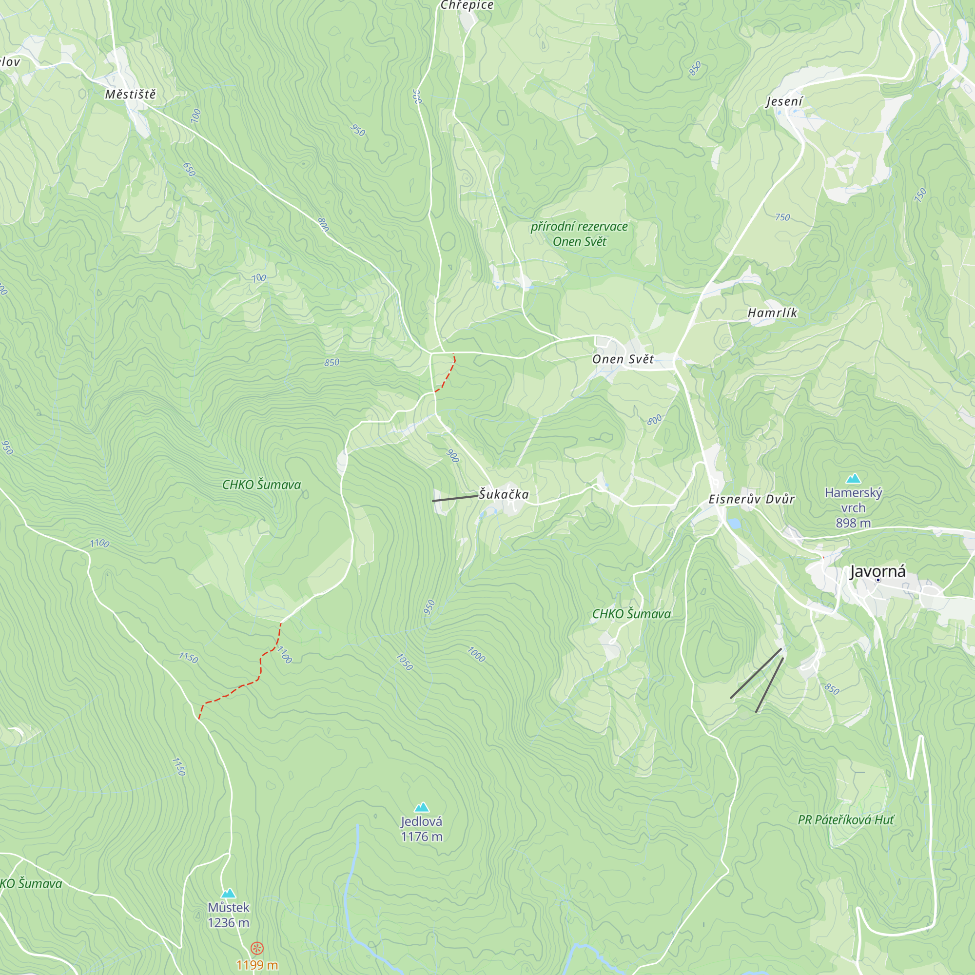 Základna Bílého orla map