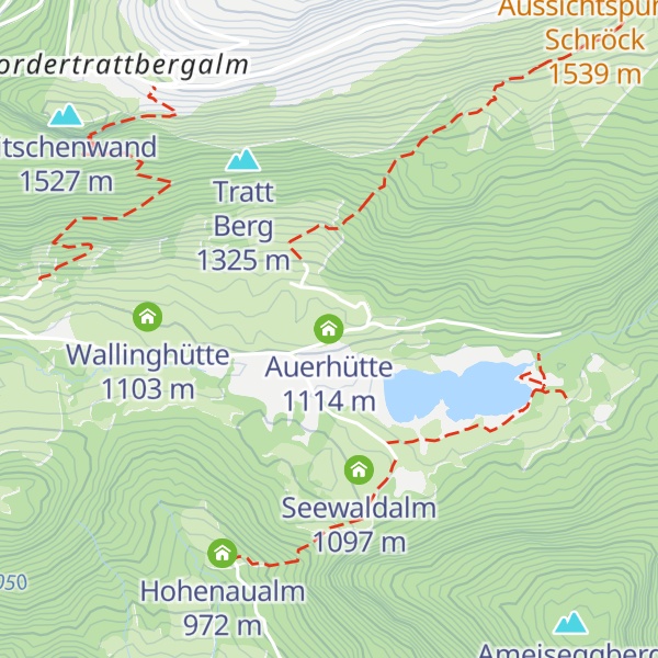 Map of Auerhütte