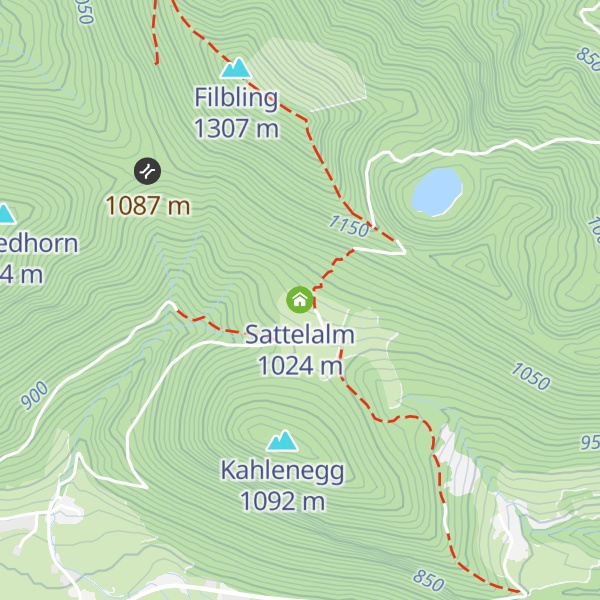 Map of Sattelalm