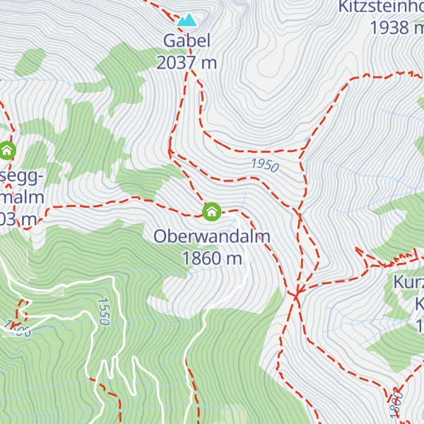 Map of Oberwandalm