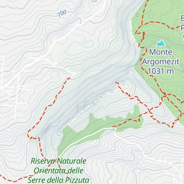 Map of Monte Xeravulli
