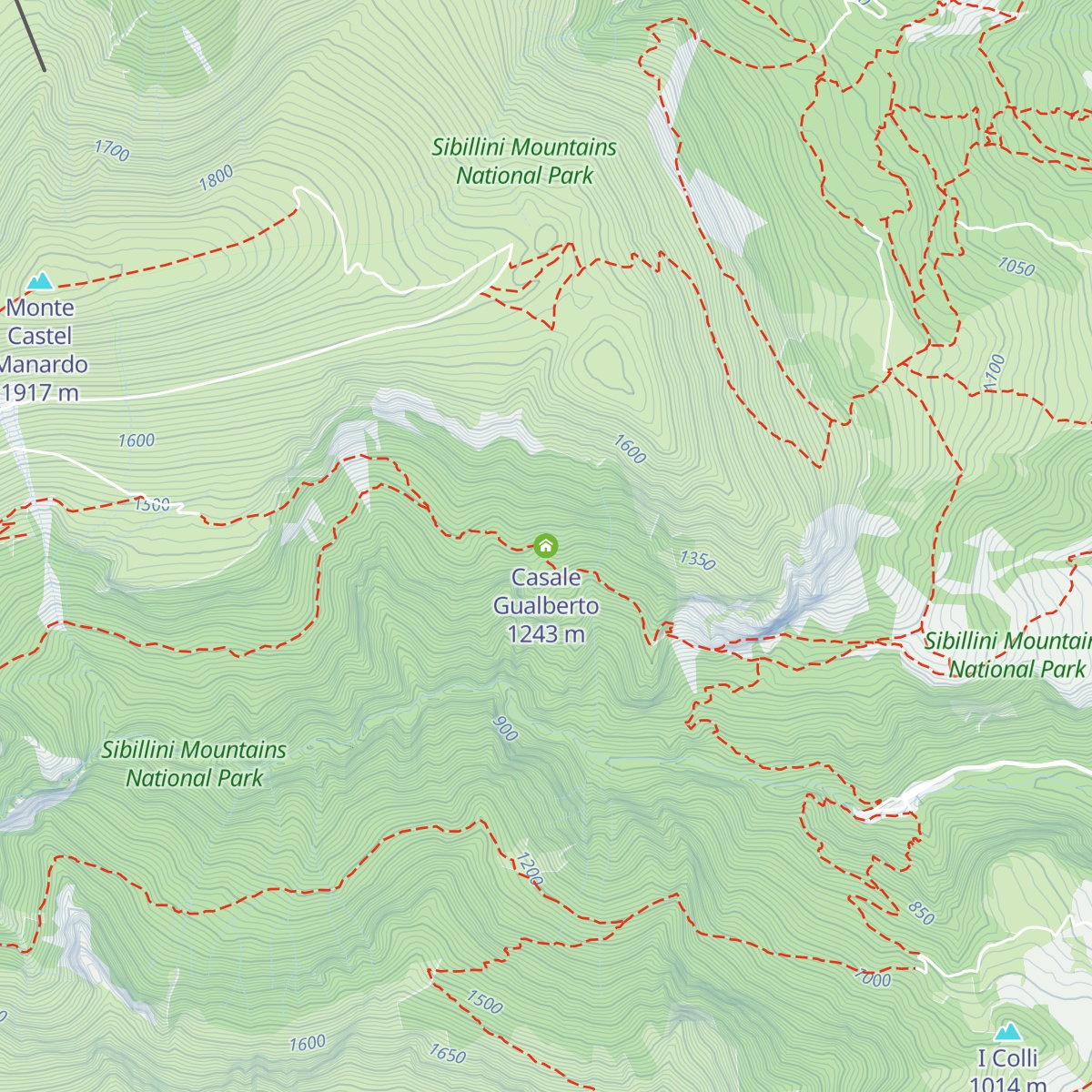 Casale Gualberto map