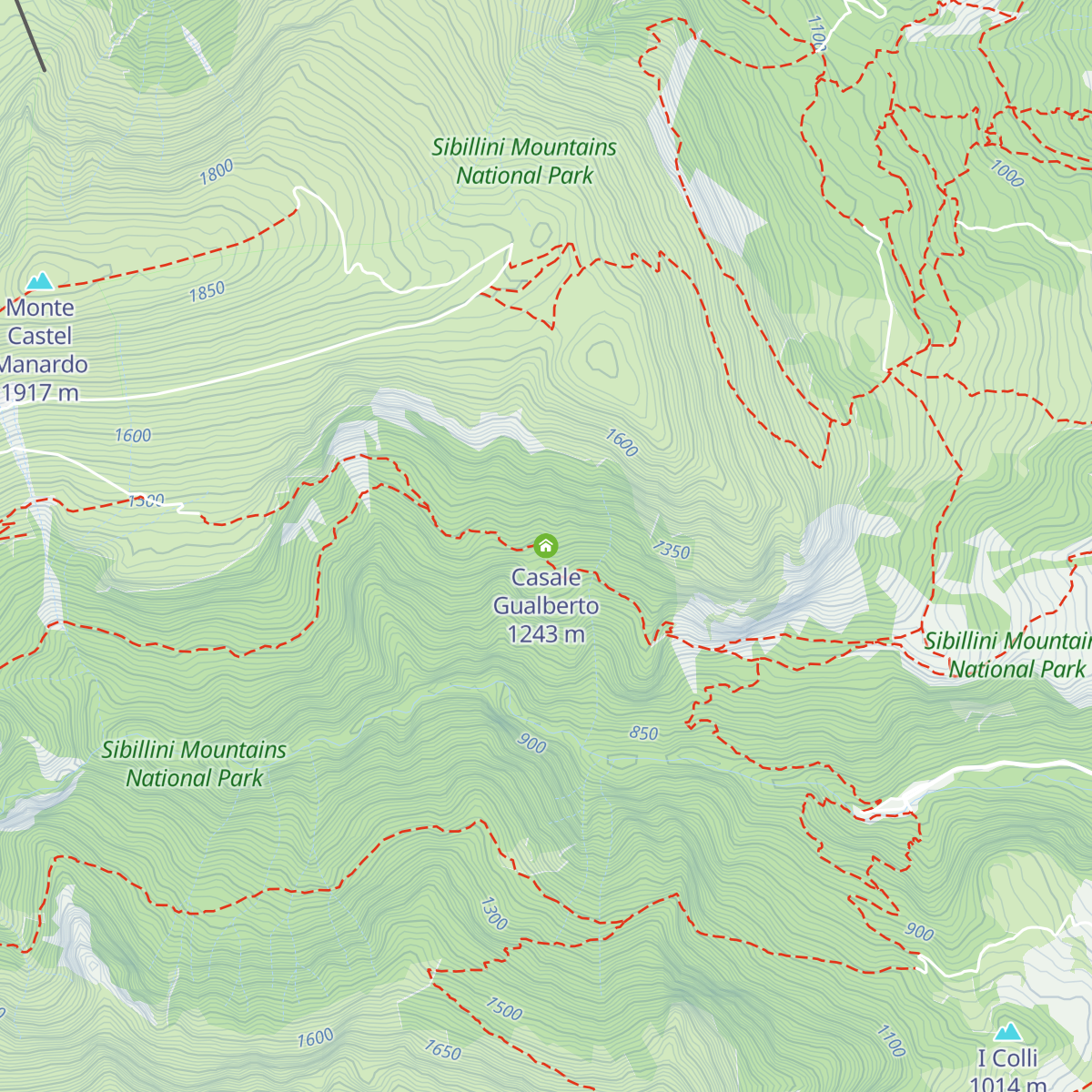 Casale Gualberto map