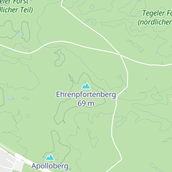 Map of Ehrenpfortenberg