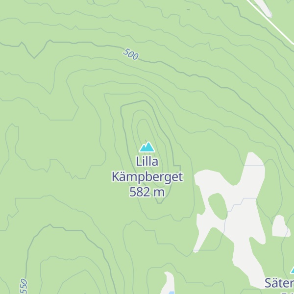 Map of Lilla Kämpberget
