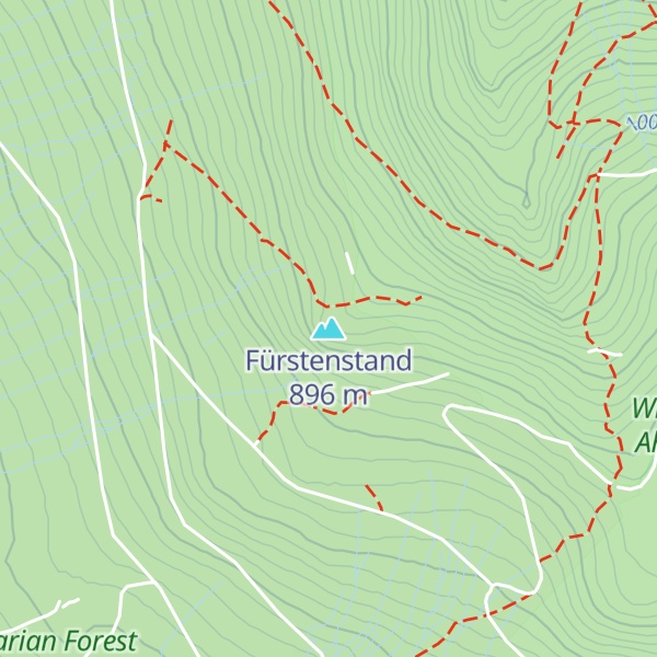 Map of Fürstenstand
