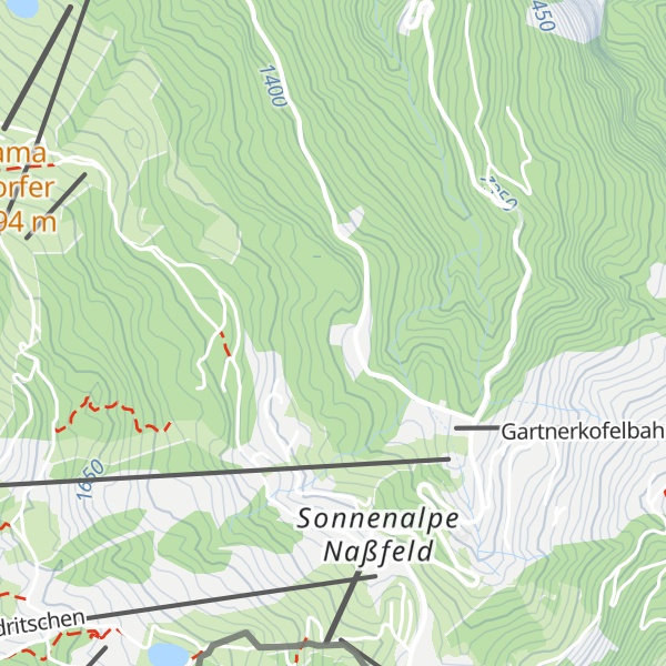 Map of naNa - Nahwärme Nassfeld Pramollo - heat plant
