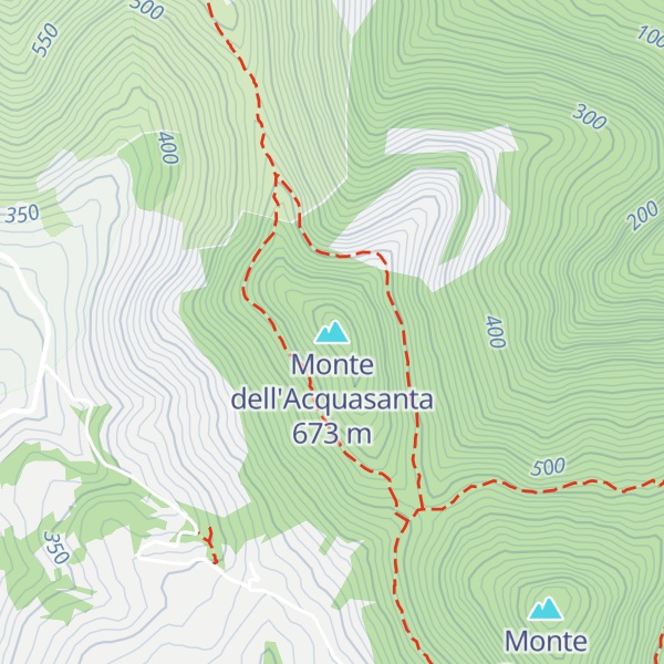 Map of Monte dell'Acquasanta