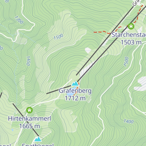 Map of Grafenbergalm