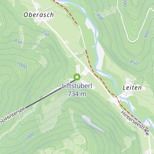 Map of Liftstüberl