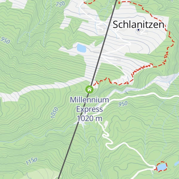 Map of Millennium Express