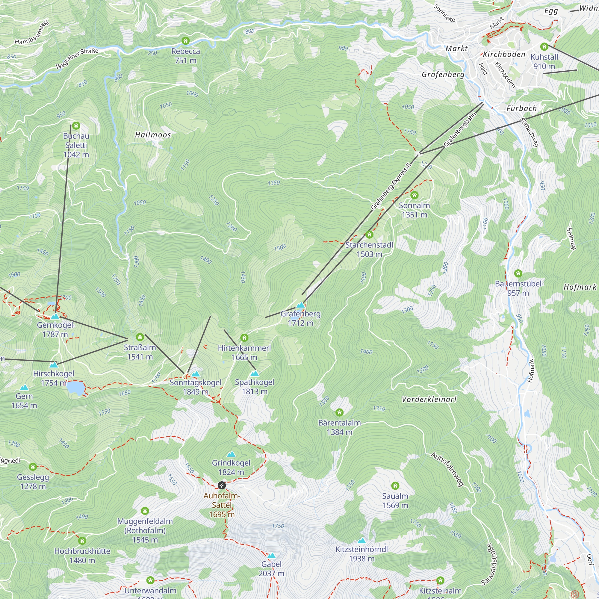 Grafen Residenz map