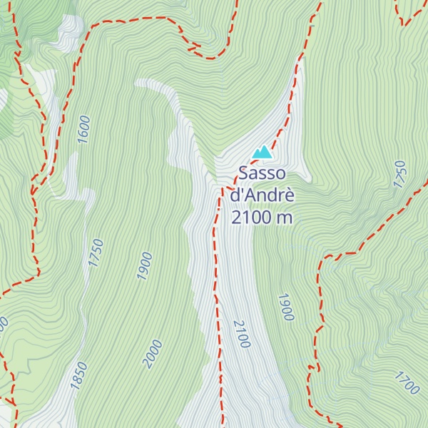 Map of Monte Torrone