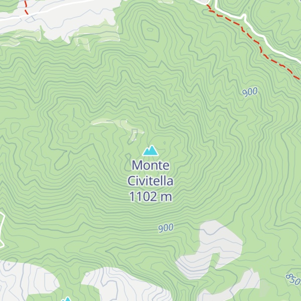 Map of Monte Civitella