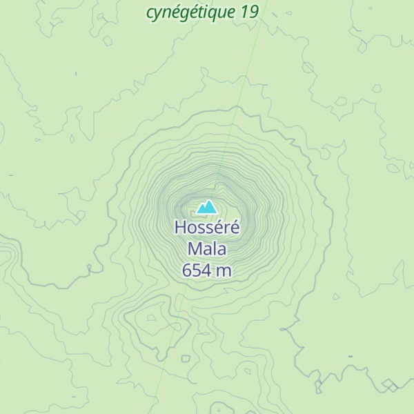 Map of Hosséré Mala