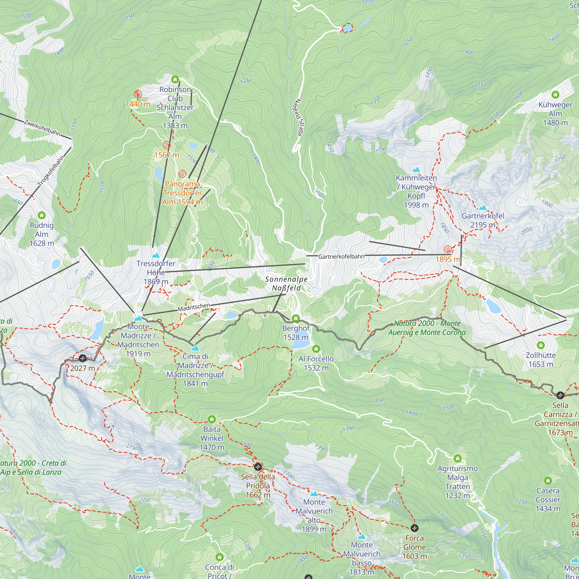 Edlweiss map