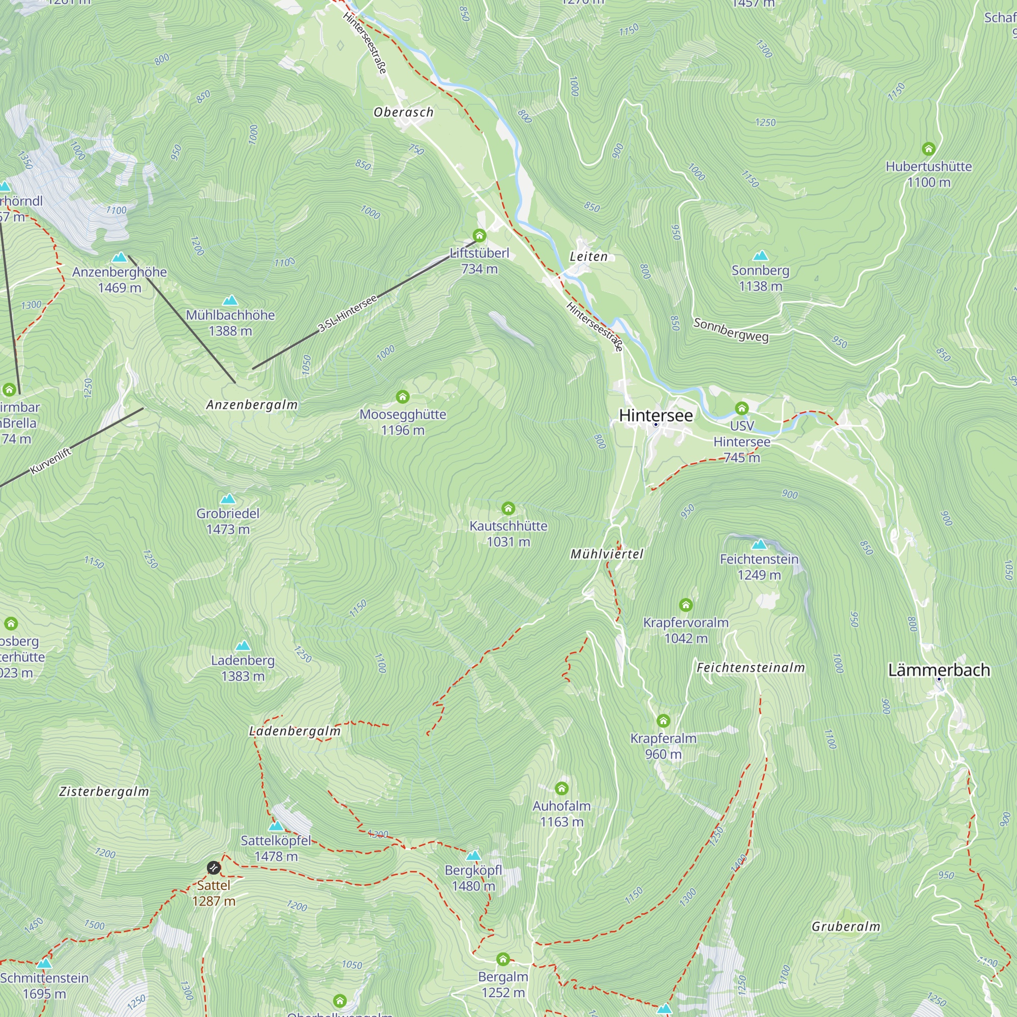 Kautschhütte map
