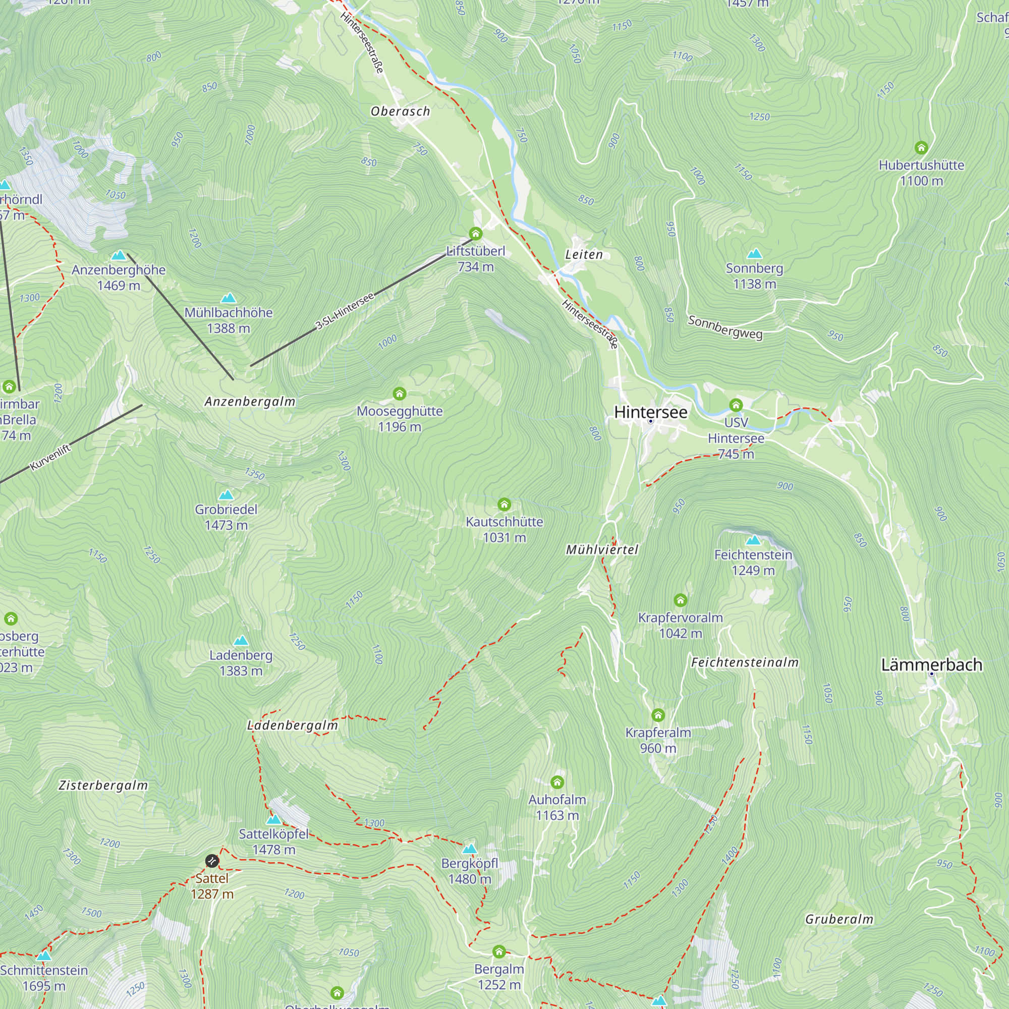 Kautschhütte map