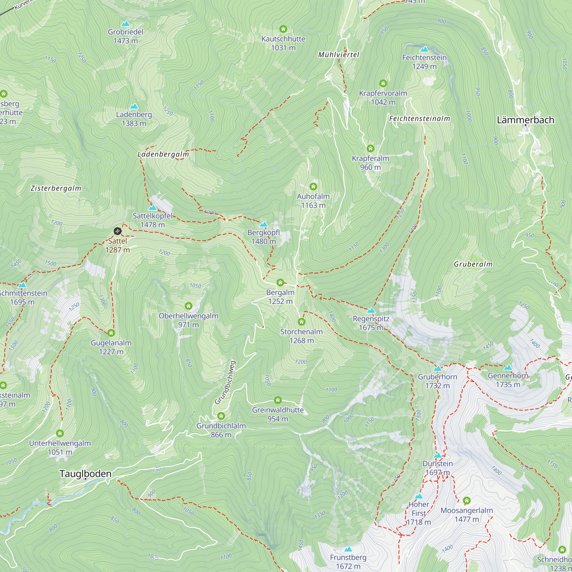 Neureithütte map