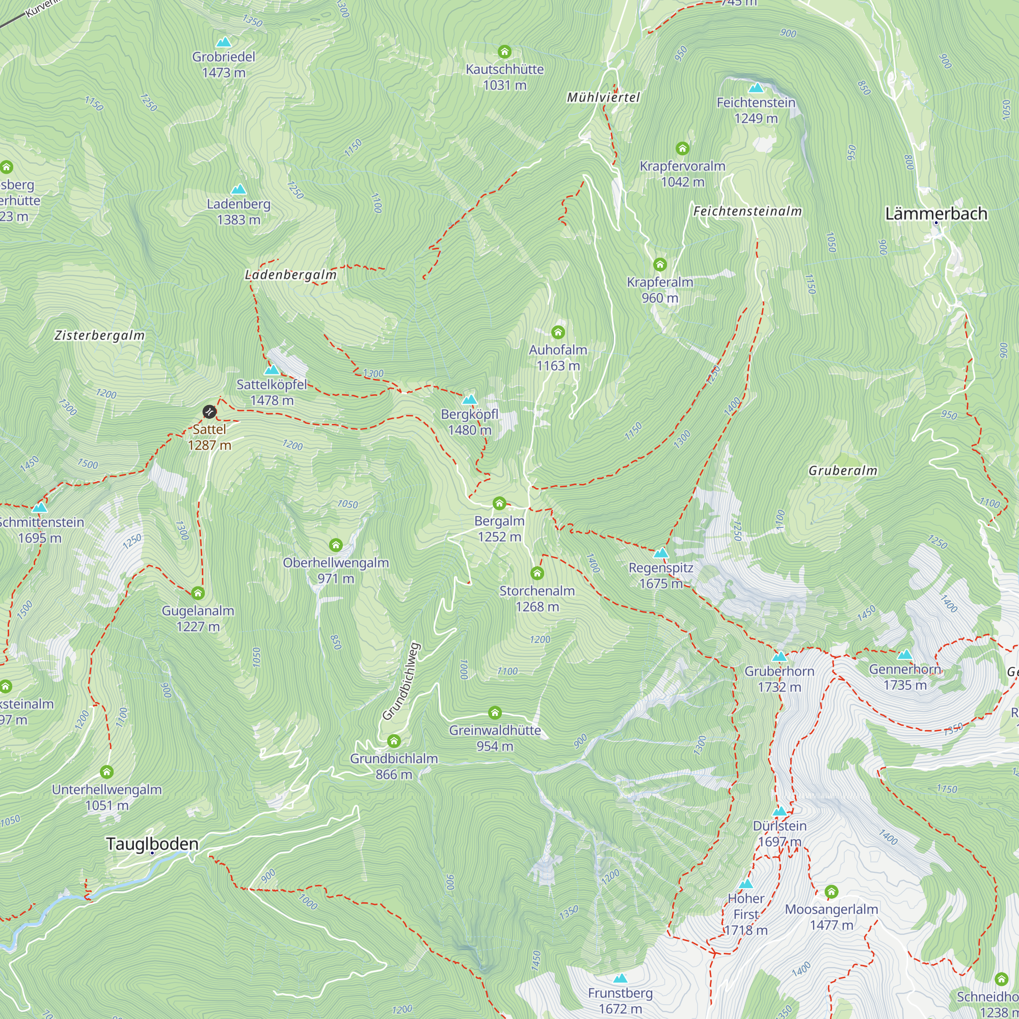Neureithütte map