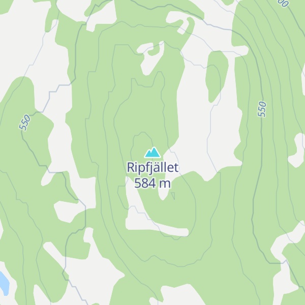 Map of Ripfjället