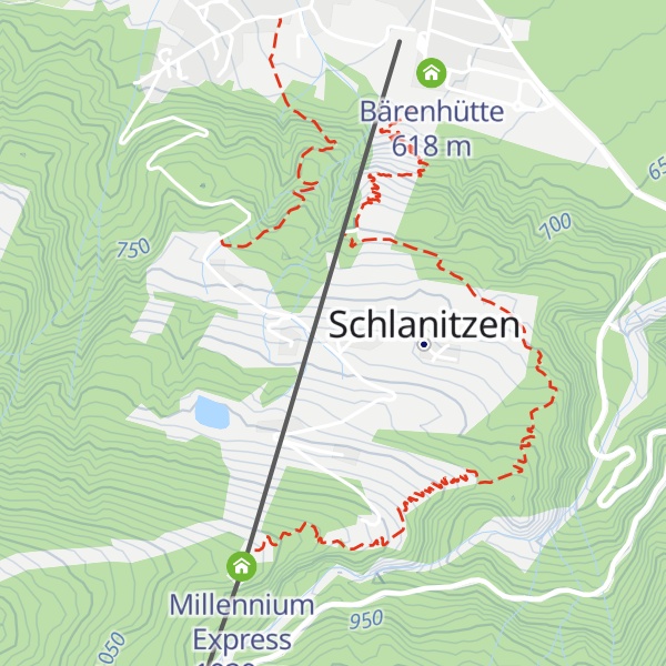 Map of Jokl's Hütte