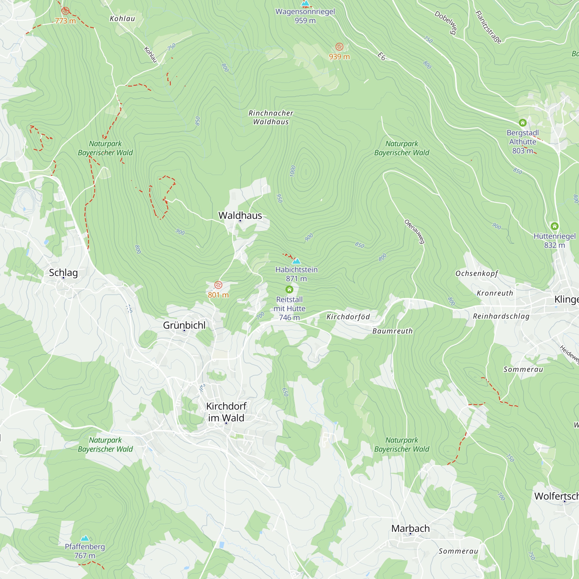 Reitstall mit Hütte map