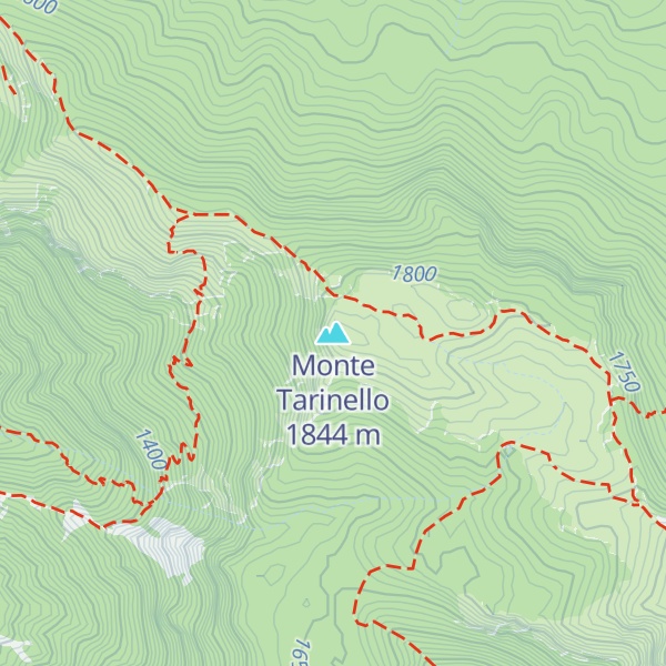 Map of Monte Tarinello