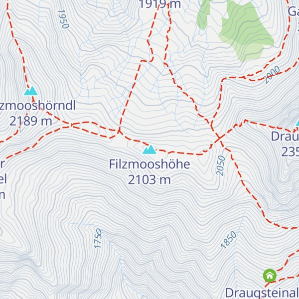 Map of Filzmooshöhe