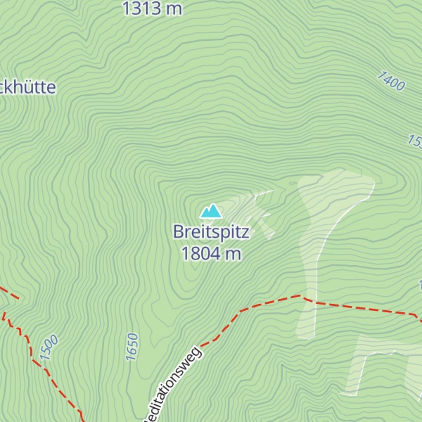 Map of Breitspitz