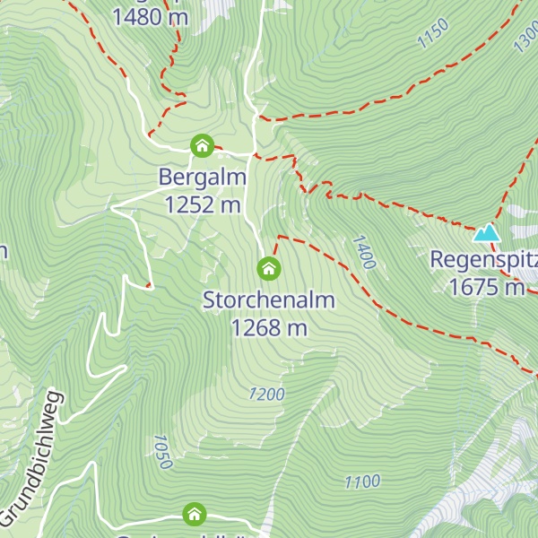 Map of Storchenalm
