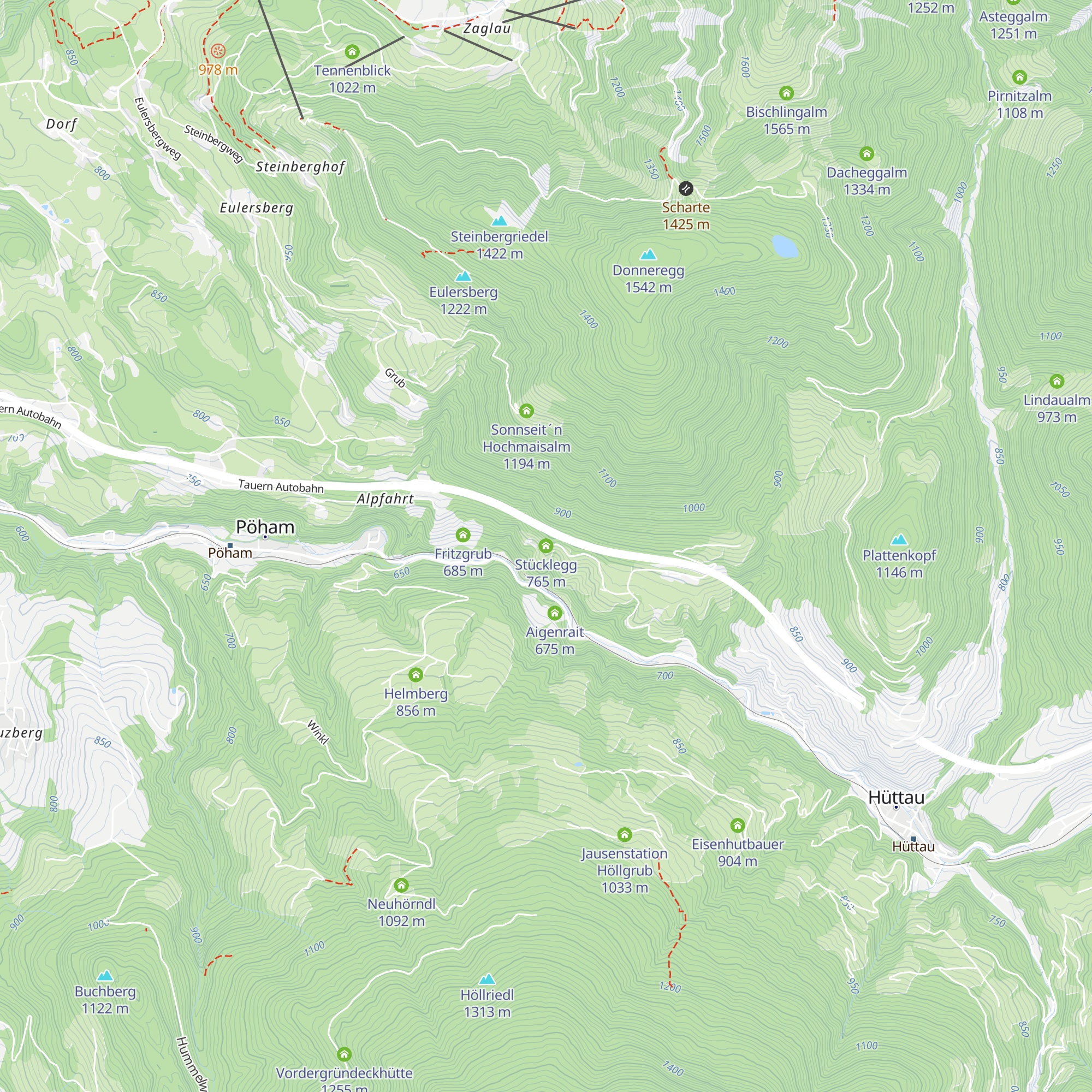 Stücklegg map