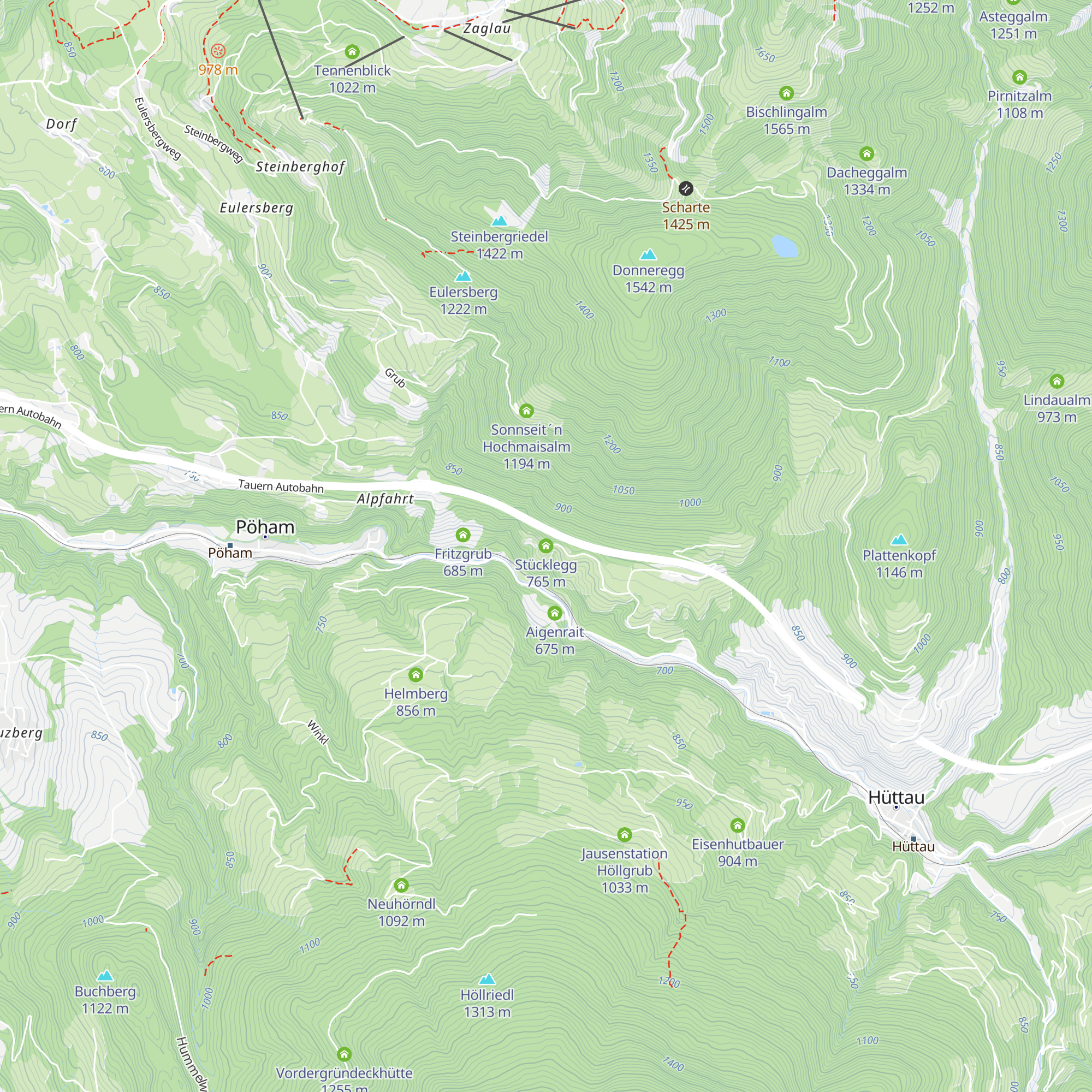 Stücklegg map
