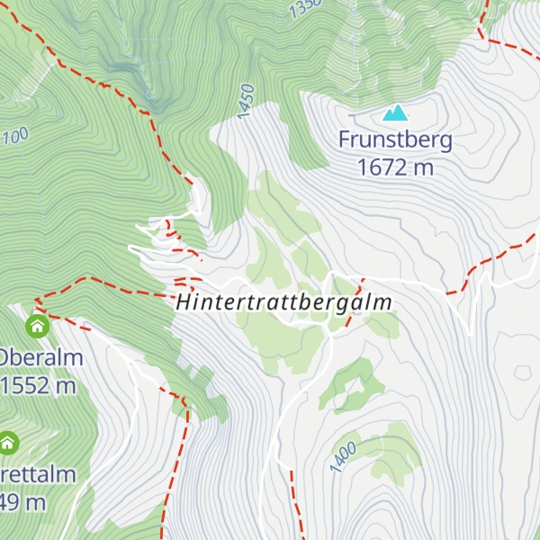 Map of Wimmer Alm