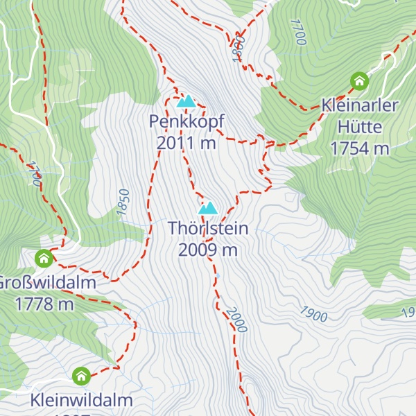 Map of Thörlstein